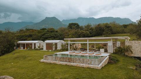 Modern estate with a privileged view