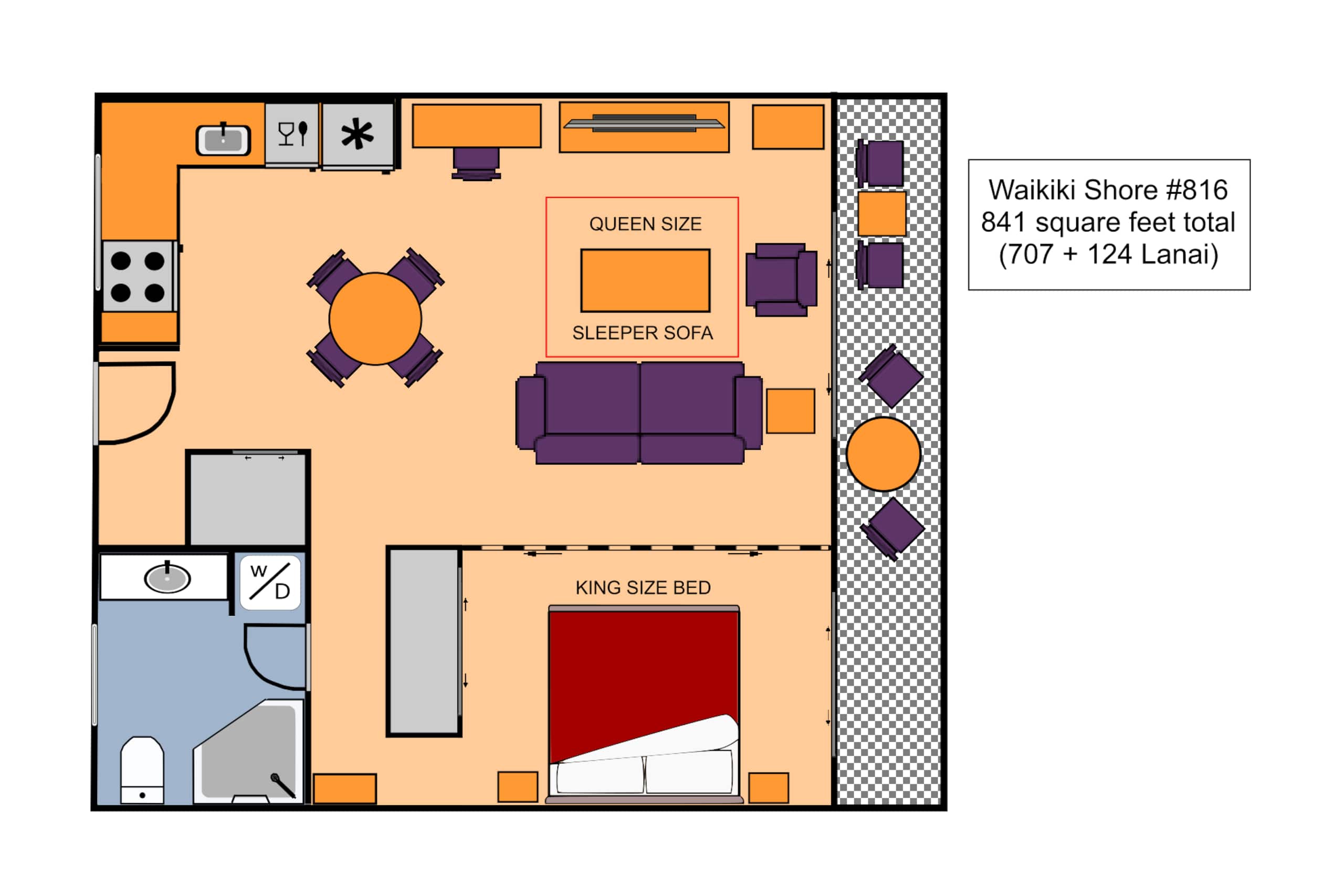 Condo in Honolulu · ★5.0 · 1 bedroom · 2 beds · 1 private bath - Image 47