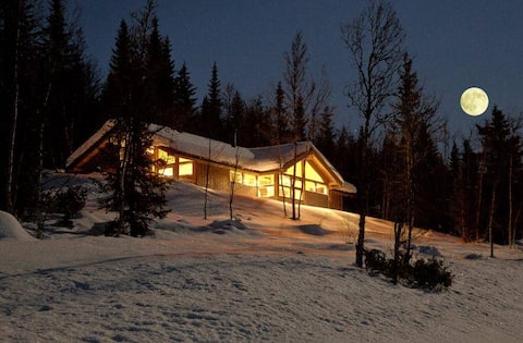 Bright and spacious cabin in Valdres