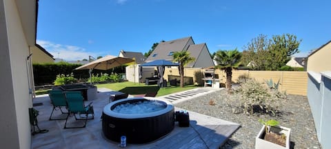 4 bedroom house / 8 people