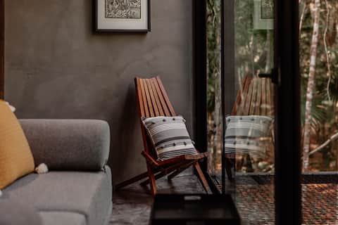 Top Airbnb: Cristal Sanctuary #2 A pure jungle Immersion. in Luis Donaldo Colosio