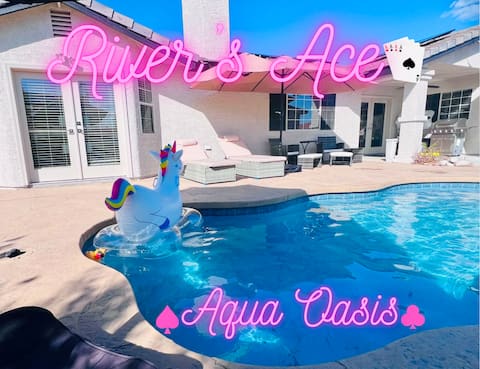 Luxury River & Lake Oasis/ Pool + Spa/ 3 Bd /2 Bth