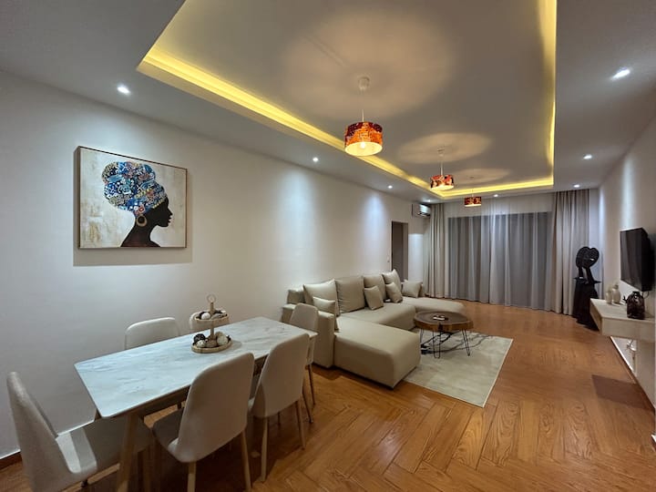 Bel Appart. 6pers. 2 Chambres - Angré Centre - Abidjan