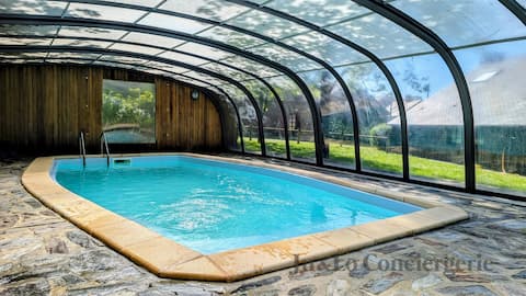 Covered Pool Nature View