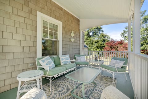 Rockport 3BR w/firepit|Walk to Bearskin Neck+Beach
