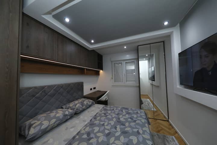 Legacy Marine 3-Serenity, room no3, with ambience led lighting, 55"tv, air conditioning, smart home system, smart curtains, remote light controll