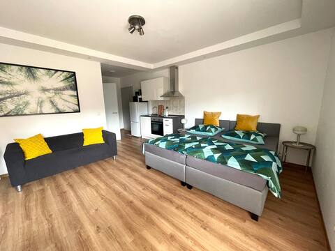 1-room apartment with balcony, 1 - 2 people