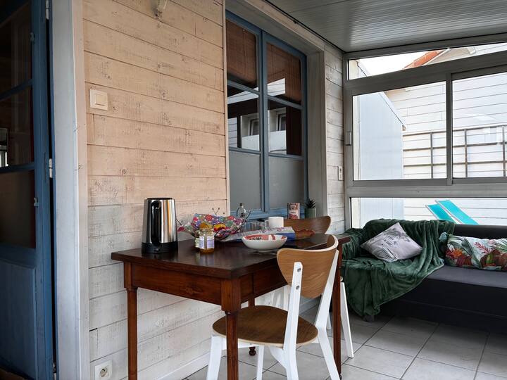 Terrasse Et Jardin, Plages Commerces à Pied, 2pers - Jard-sur-Mer