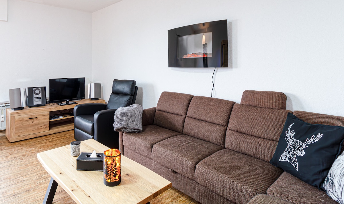 Popular Airbnb listing: Vacation home Bergzauber sauna biker park ski in Winterberg