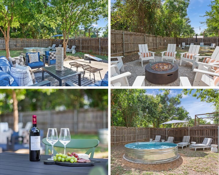 Heritage Haven: Cowboy Pool, Outdoor Dining, Grill - Waco, TX