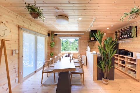 【Hakone】Natural flowing hot spring Onsen BBQ kids