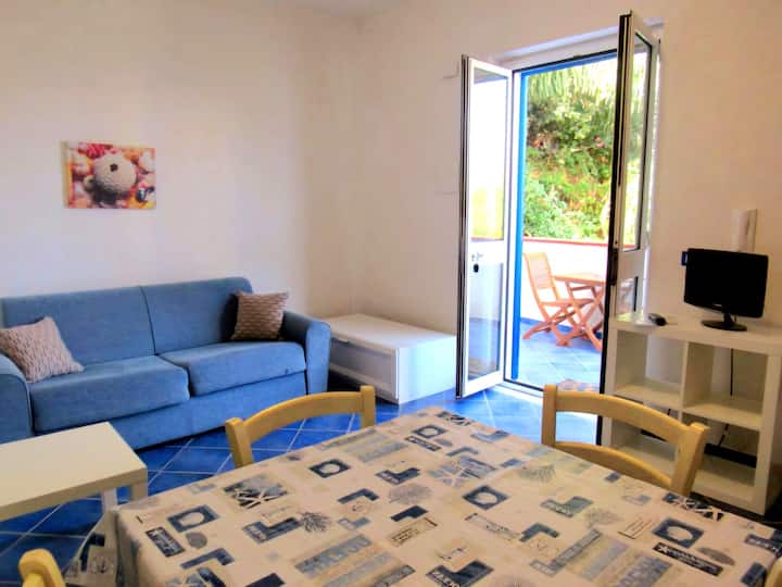 Two-room, Terrace With Docked Sea Views - Capo d'Orlando