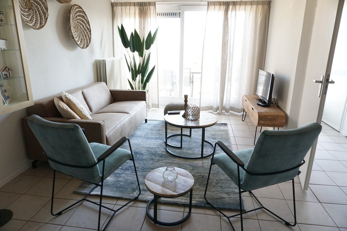 Top performing Airbnb: Coastal rental, Old riding school, Nieuwvliet 14-16 in Wijk 08 Nieuwvliet