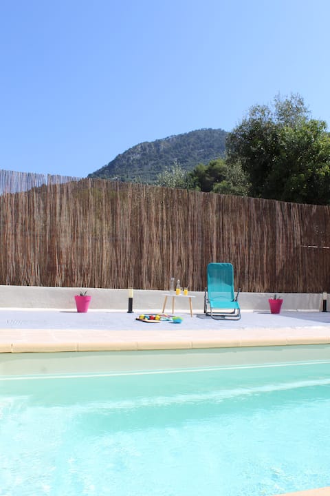 Charming Niçoise Villa with pool near Monaco