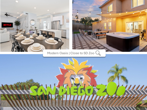 San Diego TWO Home Outdoor Retreat - Hot Tub - Zoo