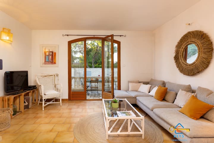 Villa Jade Avec Piscine Privée-barbecue-calme - Narbona