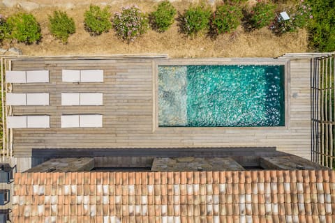 Sheepfold view mountain heated pool