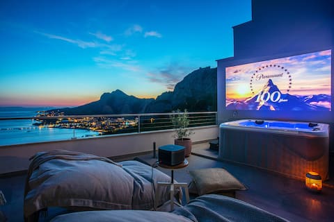 Popular Airbnb listing: Top holiday home Jone with a jacuzzi & great views in Borak