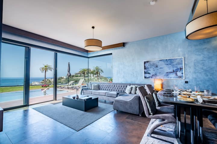 Bodrum Yalıkavak 4 Room Luxury Villa With Sea View - Gümüşlük