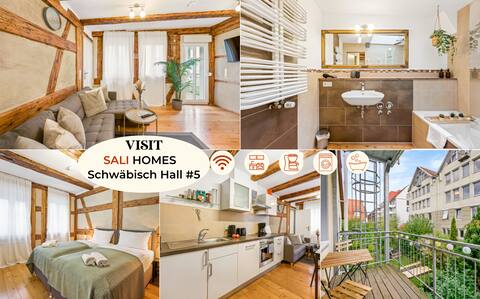 Sali Homes - Balcony|Kitchen|SmartTV