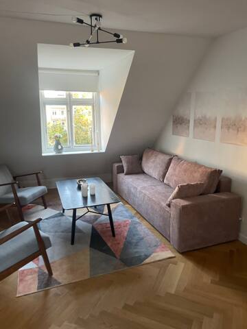 Baggårdslejlighed tæt på alt