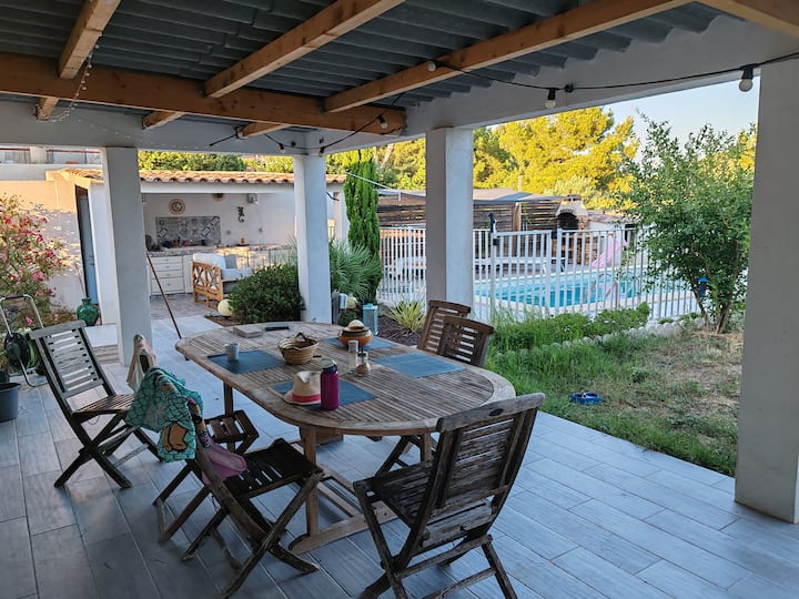 Villa Piscine & Nature Aux Portes De Marseille - Marseille