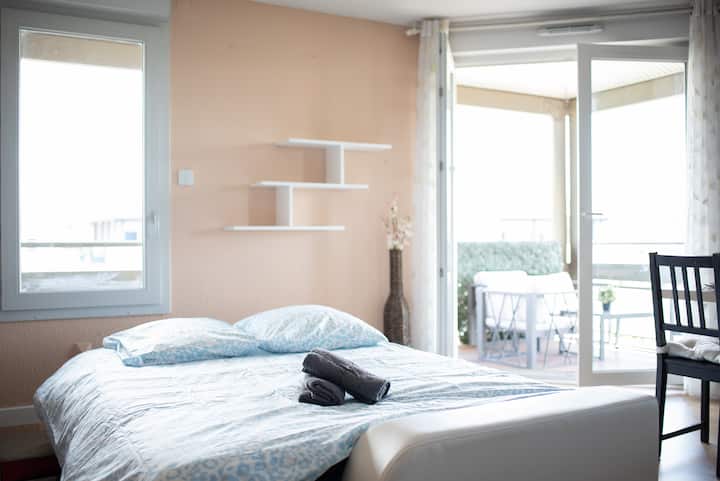 T3 - 2 Places De Parking - Balcon - Climatisation - Toulouse