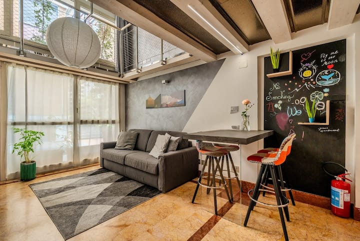 Elegante Loft In Centro - Davanti Alla Metro - Milán