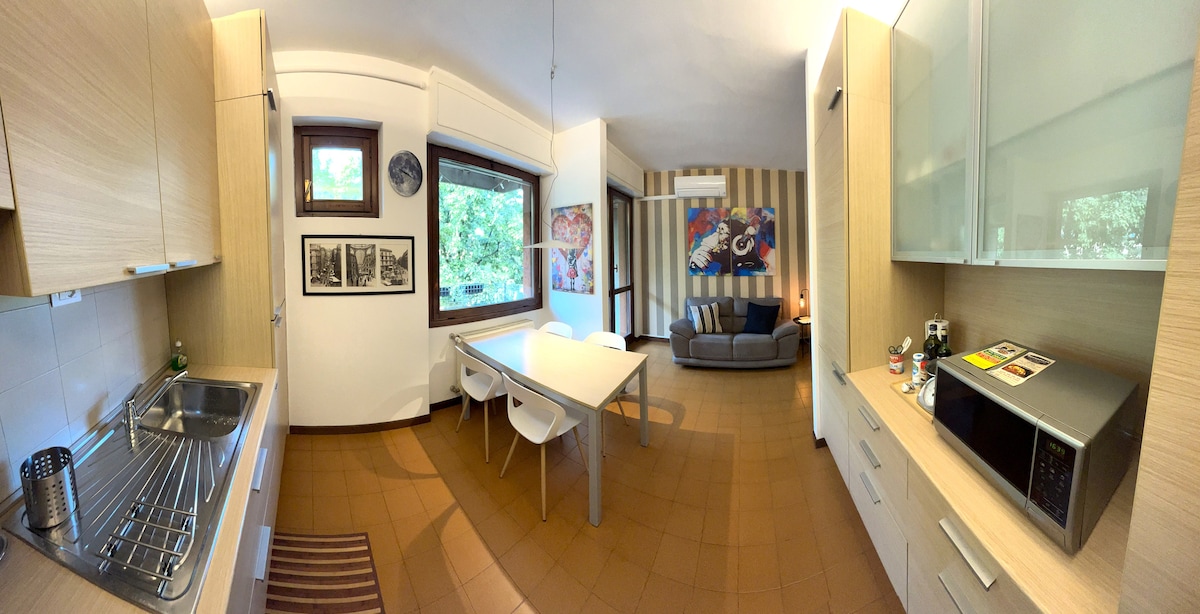 Top Airbnb: Modern and surrounded by greenery in Bergamo