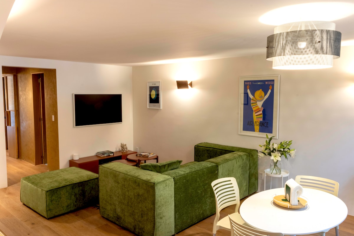 Airbnb con mejor rendimiento: Cozy 2BR in Roma Norte – Top Dining & Culture en Cuauhtémoc