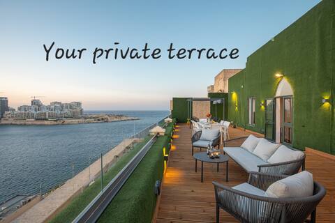 The Iconic Terrace in Valletta