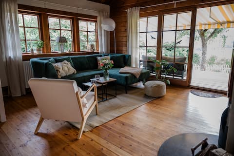 Cozy wooden house Malina