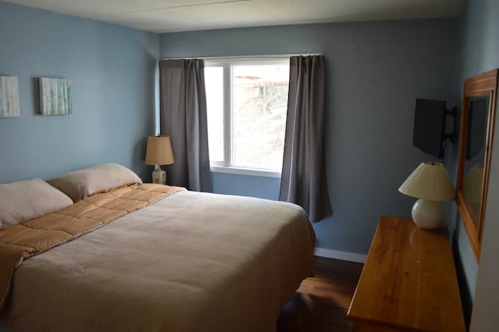 Gezellig kingsize bed!