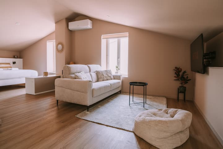 Quiétude-loft Neuf-clim & Parking - La Penne-sur-Huveaune