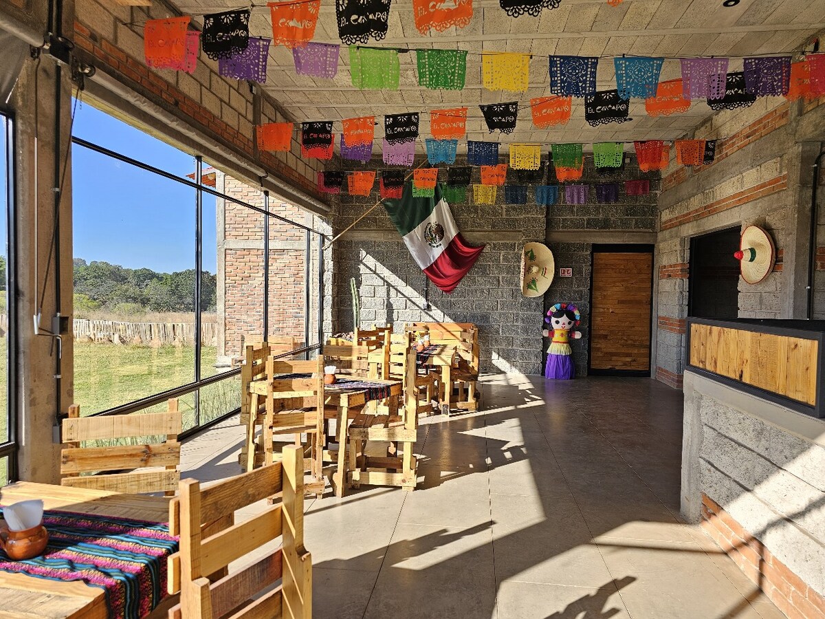 Anuncio de Airbnb popular: Cabins in the countryside en Amealco De Bonfil