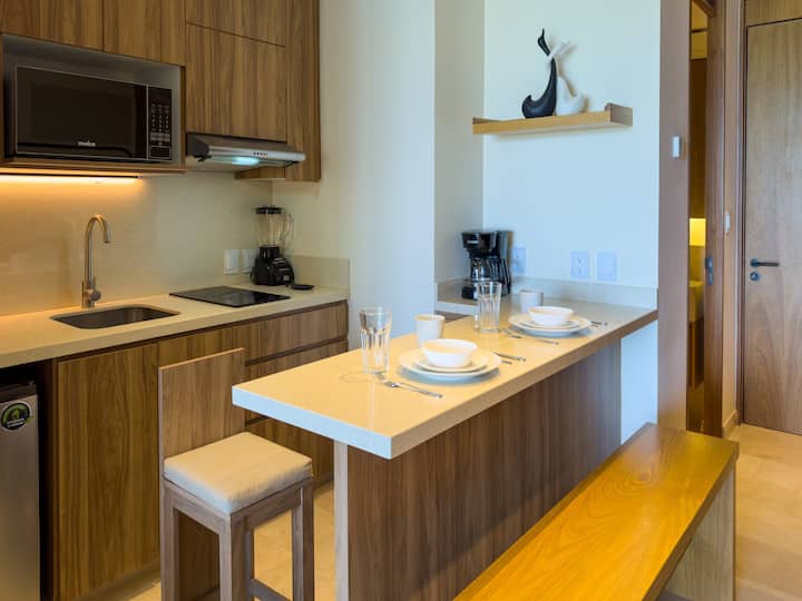 Cisnes, Loft Frente Al Mar Con Alberca Infinita - La Cruz de Huanacaxtle