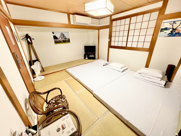 使用3-4人时：双人1 +单人2