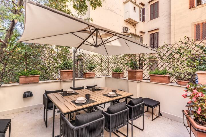 Via Genova 3 BDR w/private terrace@Monti gallery image 4