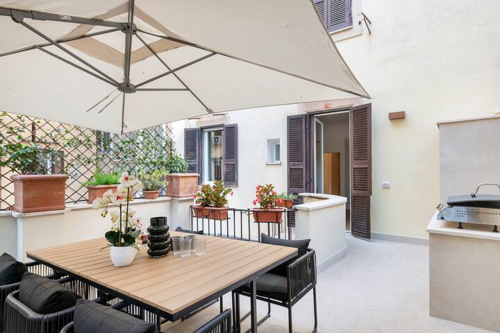 Via Genova 3 BDR w/private terrace@Monti gallery image 5