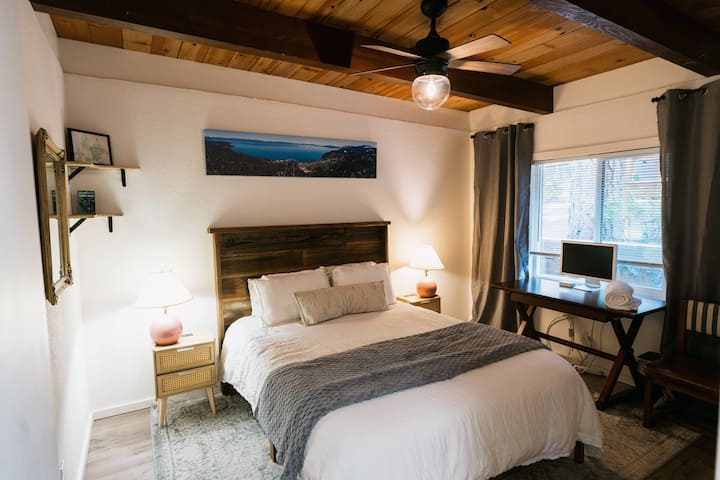 Bedroom 2 — queen bed Tahoe City vacation rental