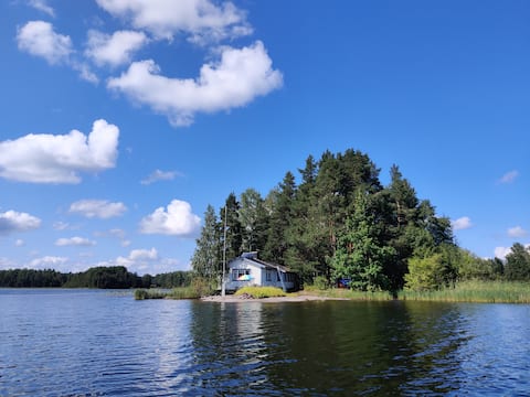 Magical private zen-like island in Lake Saimaa
