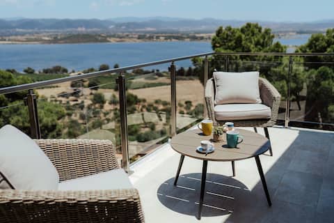 Penthouse Terrace, Pool and Is Arenas Biancas View