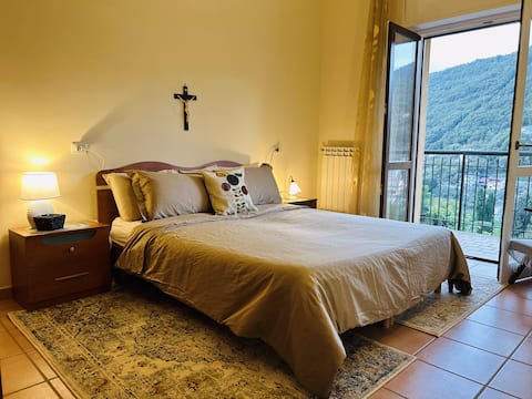 Apartment in Fiuggi, 2 bedrooms and mountain views