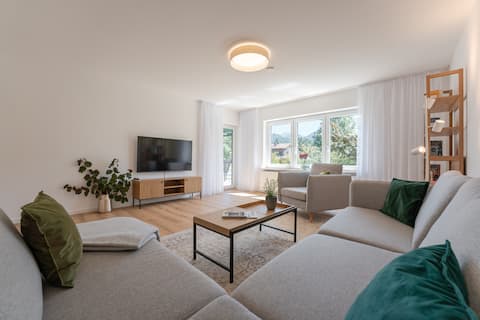 Beliebte Airbnb-Anzeige: Design apartment I Allgäu central, mountain view and bike in Pfronten