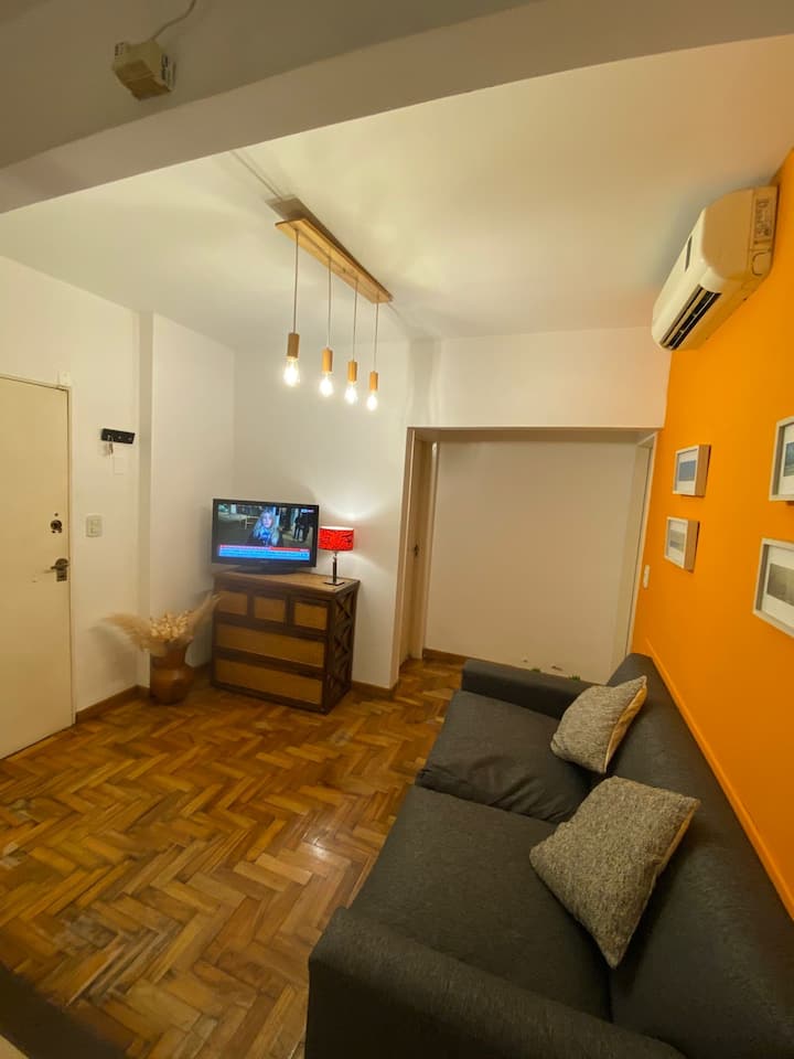 Furnished two-room apartment in Recoleta