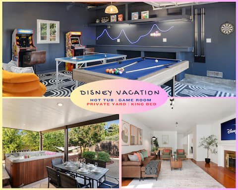Perfect Disney Vacation, Lux Game Rm + XL Hot Tub