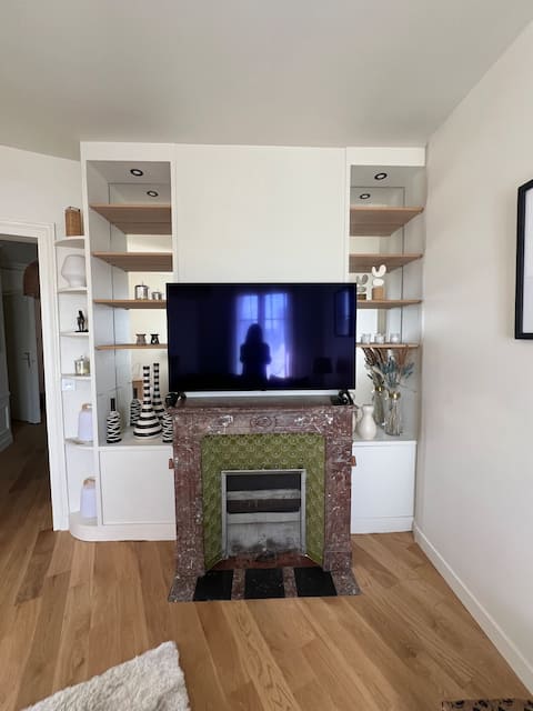 Successful Airbnb property: Beautiful fully renovated apartment in Boulogne Billancourt