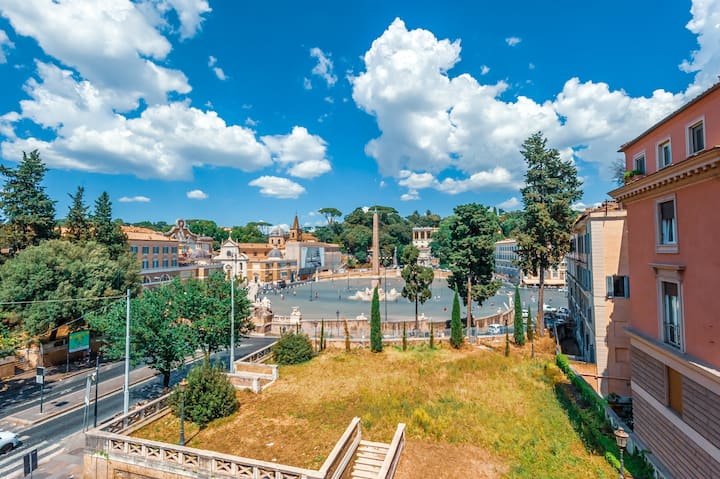 Výhľad z apartmánu