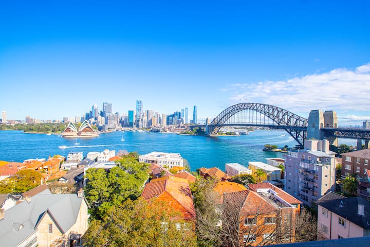 Jacks Sydney Harbour Waterview w Free Parking