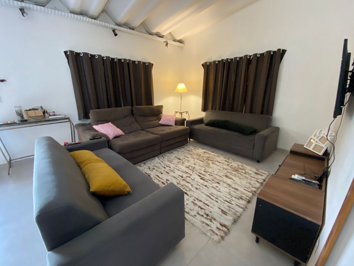 Top Airbnb: Farmhouse with heated pool (solar) in Mogi Das Cruzes